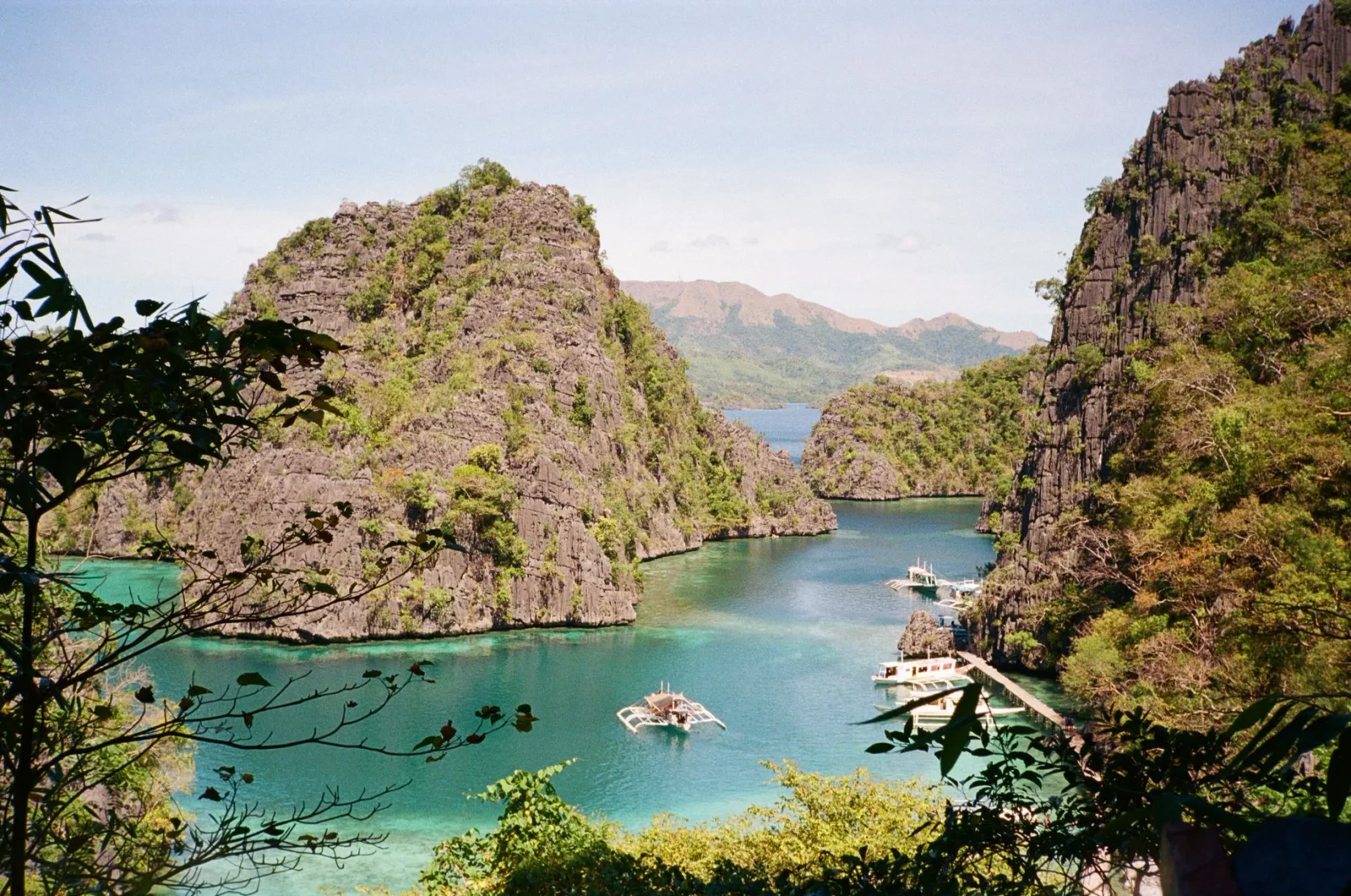 Le lac Kayangan à Coron.